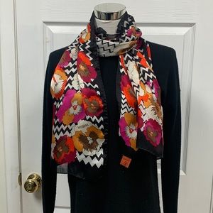 Missoni floral silk scarf
